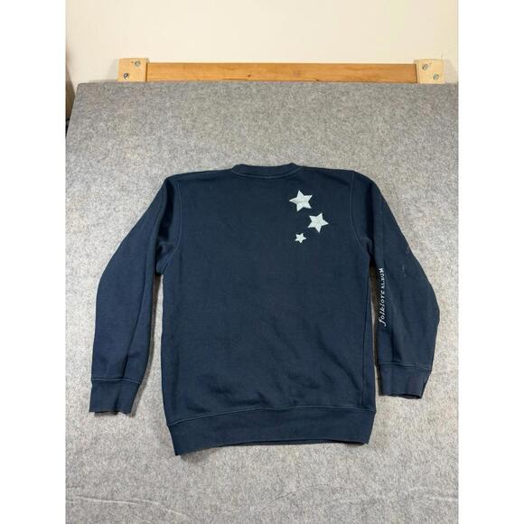 Taylor Swift Folklore Album Film Crew Neck Sweatshirt Navy Women’s Small - Picture 2 of 10
